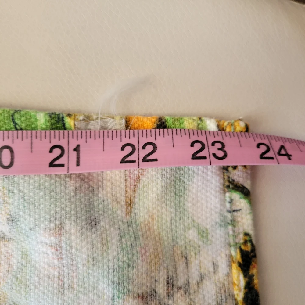 Vintage Woodland Scene Kitchen Linen ~ Towel or Tapestry ~ Nature ~ Pretty
